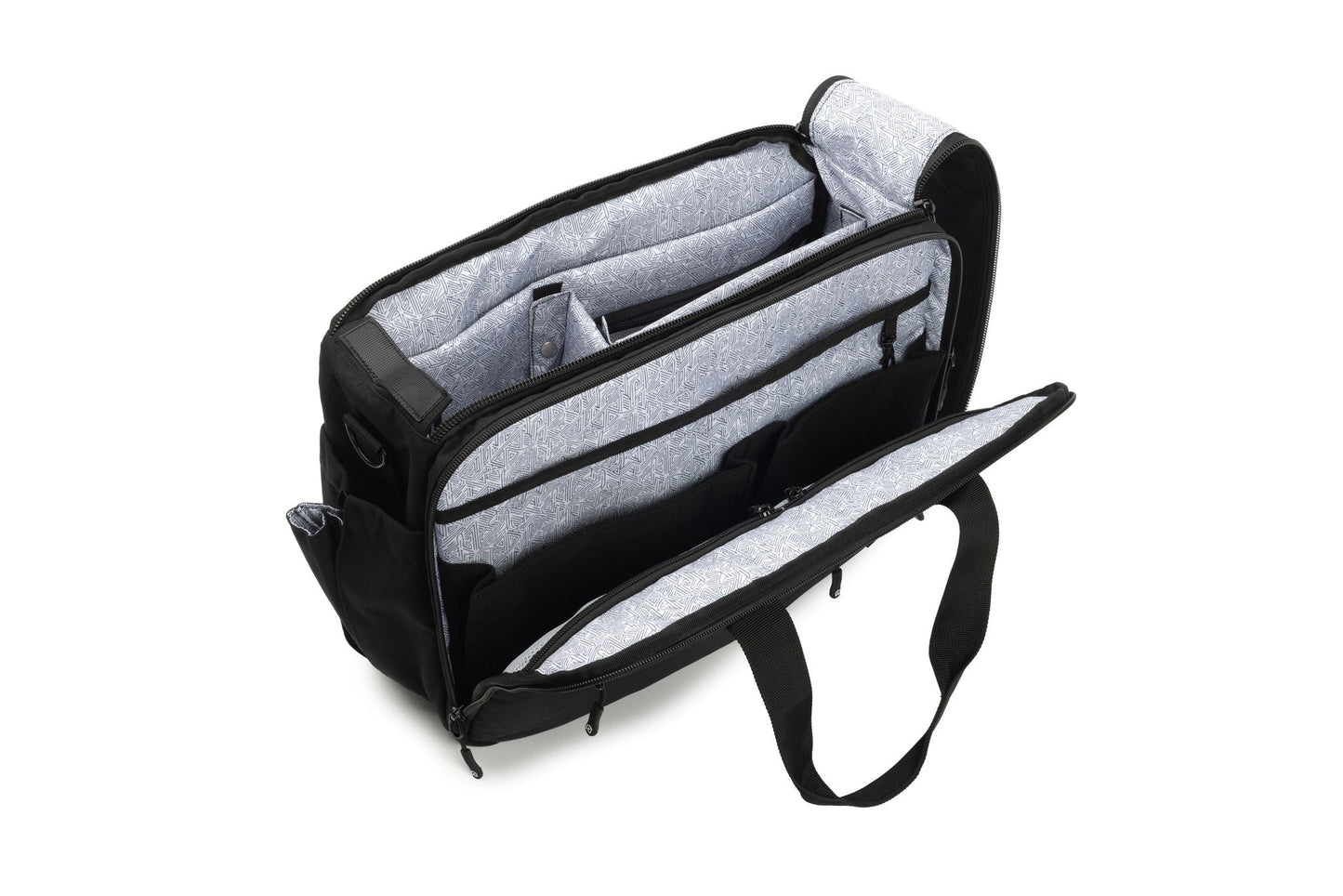 Flight bag V2.0 showing improved design features