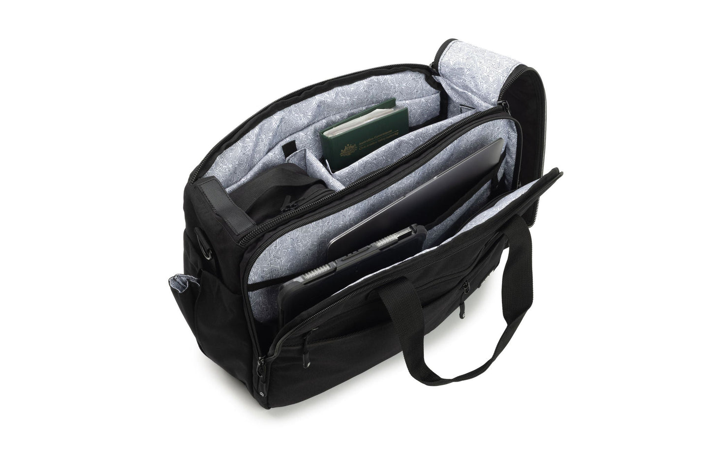 Flight bag dimensions and size demonstration