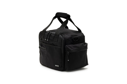 Flight Bag LITE detailed view of zippers and construction quality