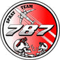 Qantas B787 Spray Team Sticker - Nav & Co